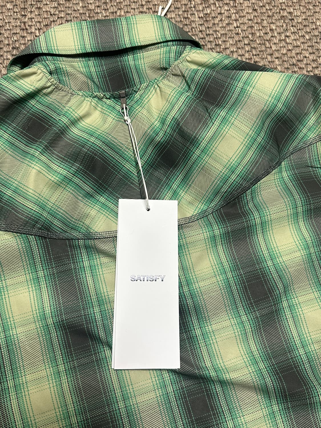 새티스파이 피스쉘리버셔츠 그린체크(XL) 상품이미지5