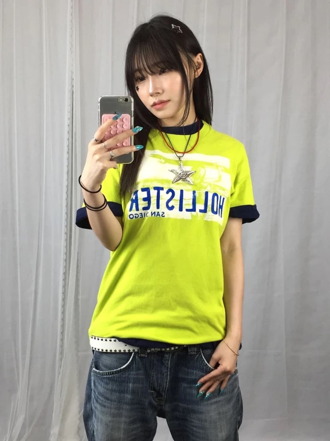 Hollister San Diego Lime Tee 상품이미지1