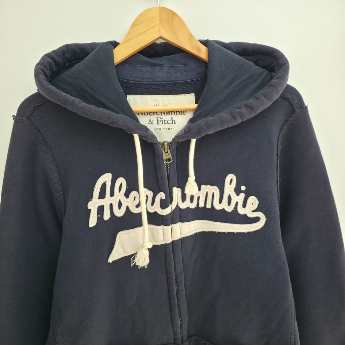 [M] 아베크롬비 네이비 후드집업 상품이미지2