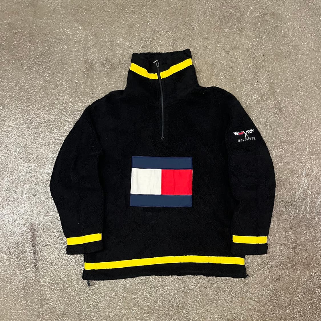 90s 타미힐피거 F1 후리스 아노락 (105) 상품이미지1