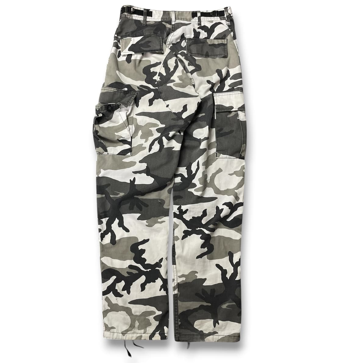 (27) 오리지널 빈티지 그레이 카모 밀리터리 카고팬츠 상품이미지2