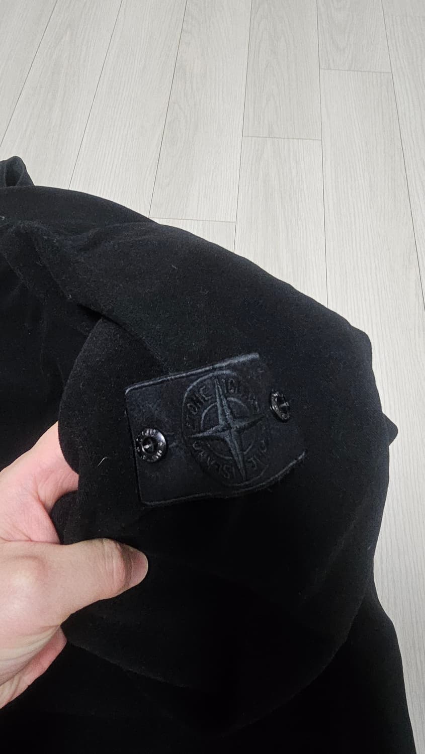 스톤아일랜드 고스트피스 투포켓 맨투맨 블랙 S 상품이미지2