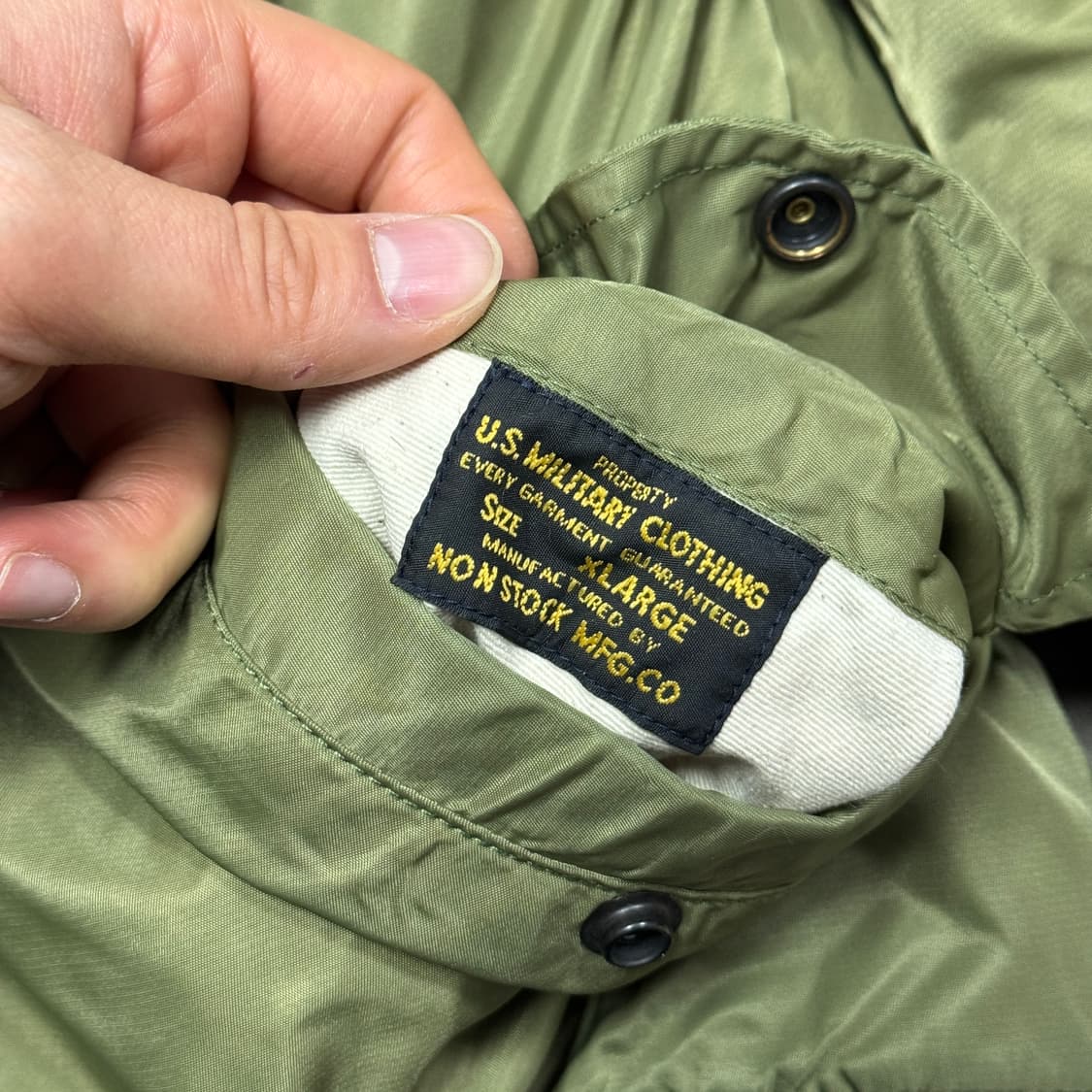 논스탁 빈티지 리버시블 ma1 봄버 XL 상품이미지6