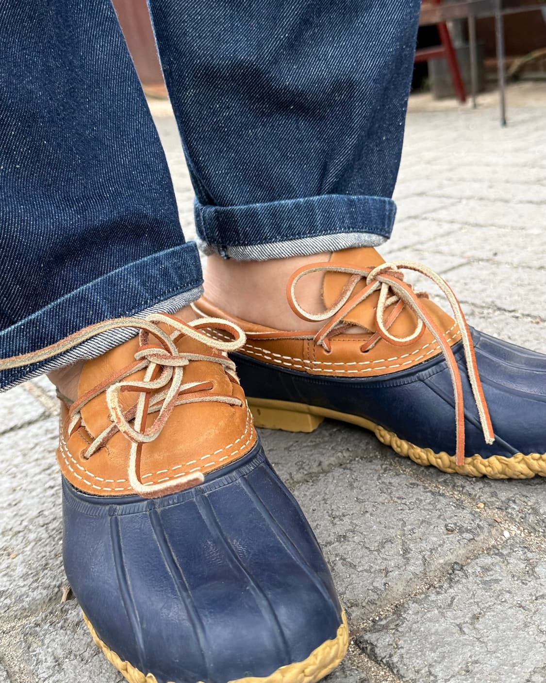 80-90‘s L.L.Bean 빈부츠 러버목 US8N 상품이미지9