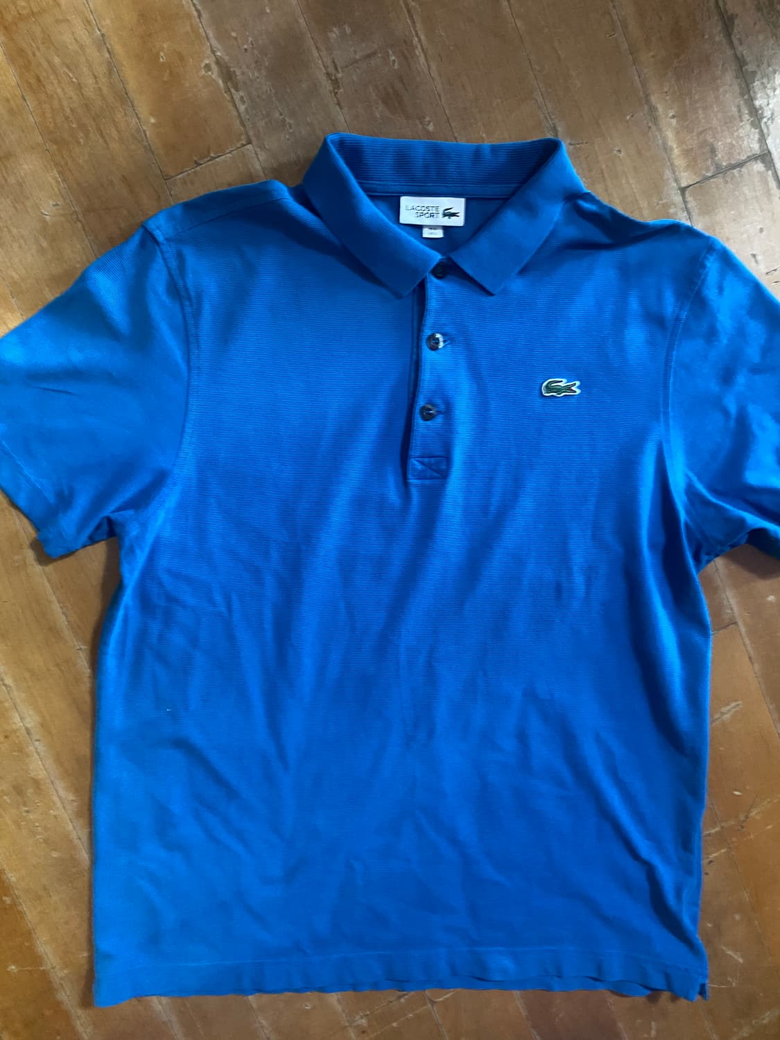 라코스테 스포츠 폴로티 L 블루 (100~105) 상품이미지1
