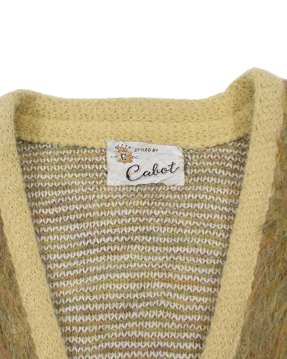 1960s Cabot 모헤어 가디건 빈티지 60년대 상품이미지5
