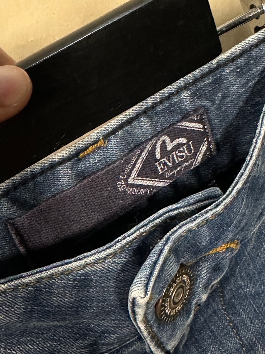 에비수 레트로 버뮤다 데님 처분  상품이미지5