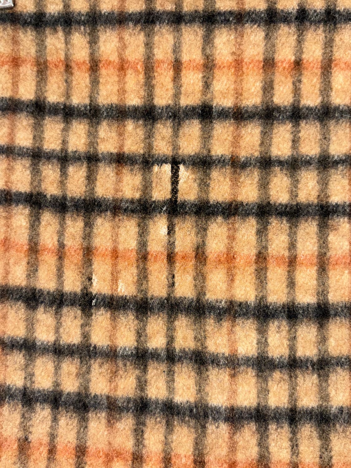 DAKS 울 체크 머플러 / Camel 상품이미지4