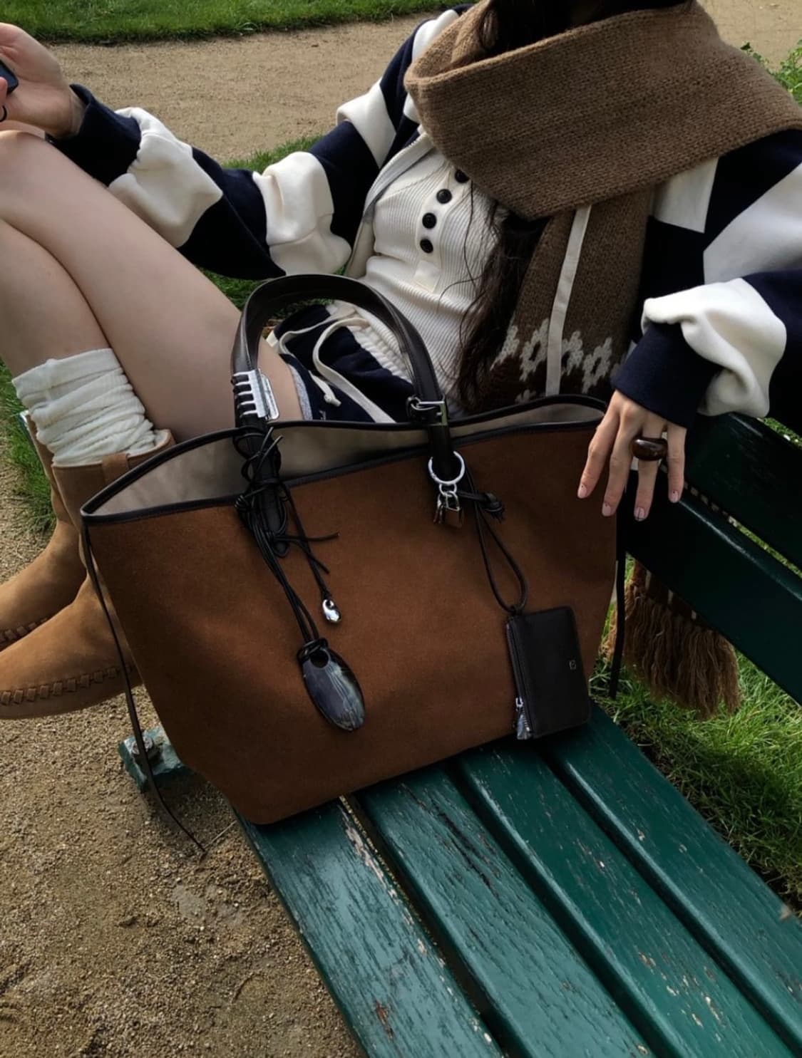 [714center]TOTTI BAG(SUEDE TAN) 상품이미지8
