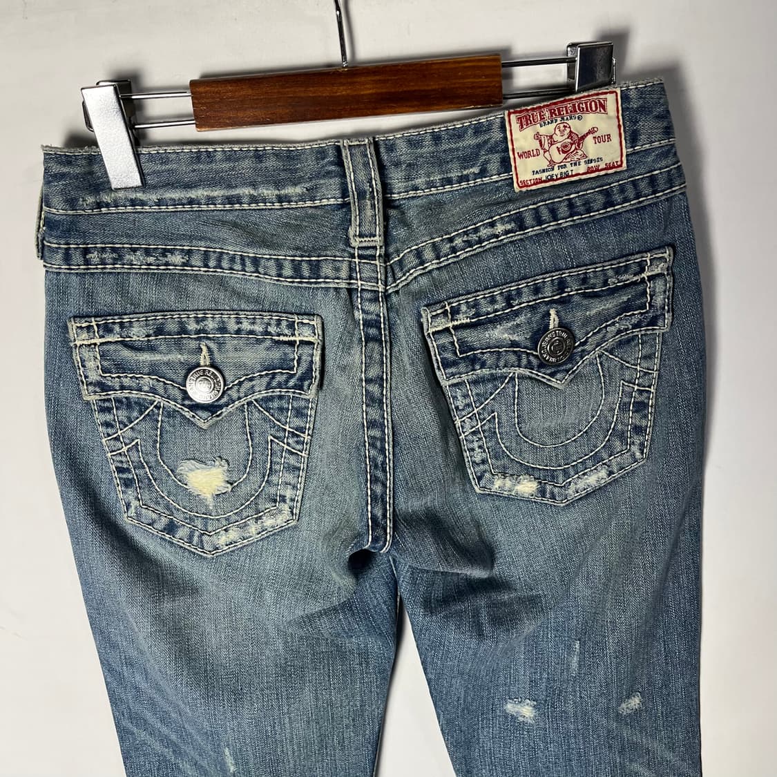 [True Religion] 트루릴리전 조이 빅T 데미지 데님팬츠 상품이미지4
