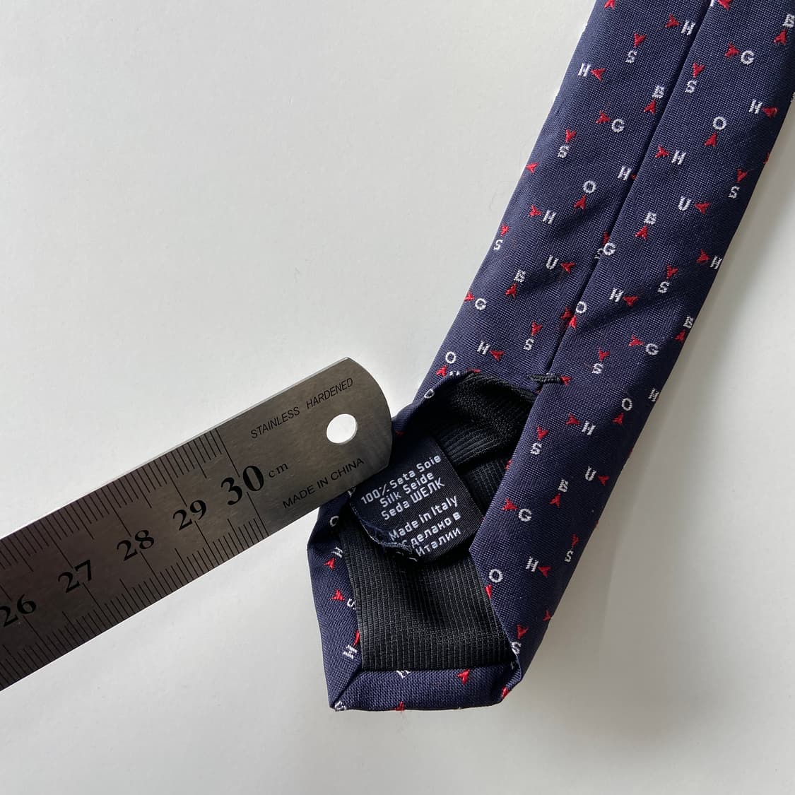 신형 휴고보스 (HUGO BOSS) 명품 정품넥타이6.3cm 상품이미지6