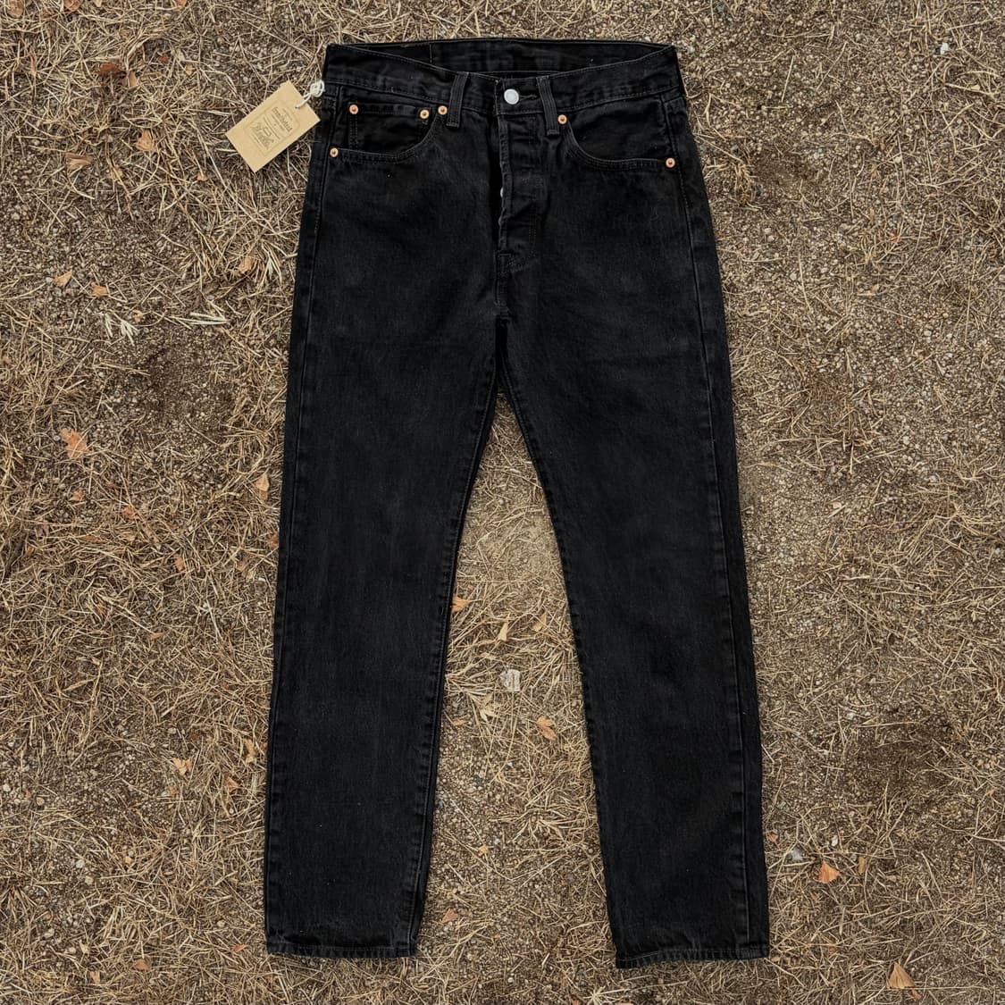 리바이스 501 스트레이트 블랙진 (31) 상품이미지4