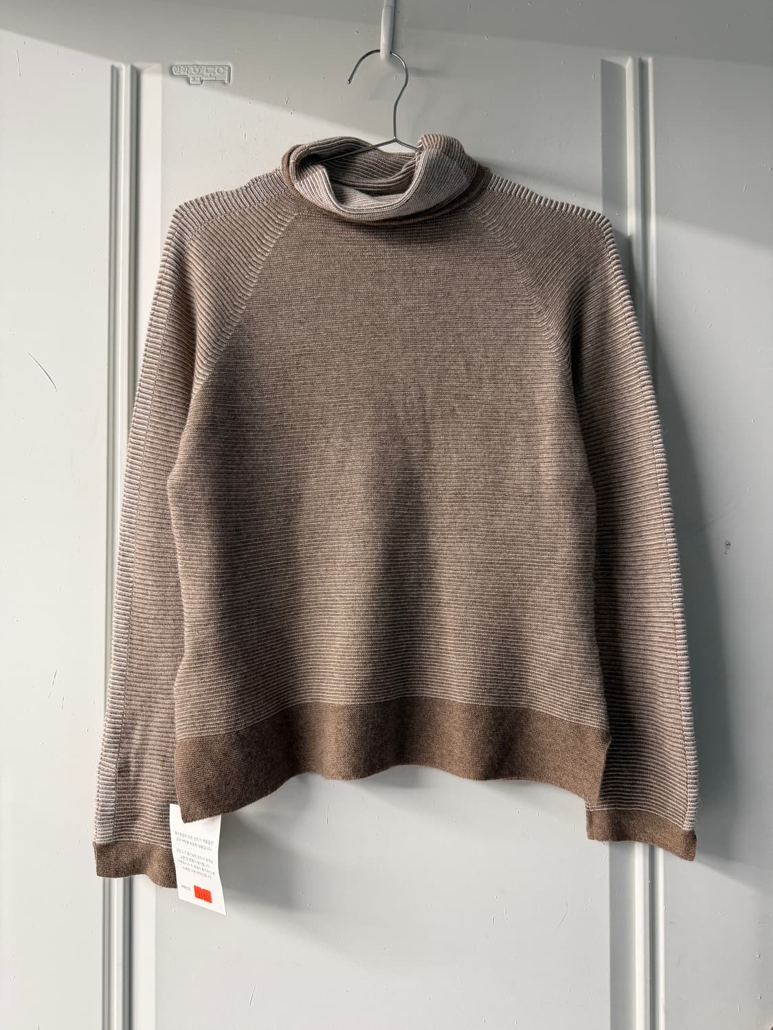 일본빈티지 레글런 터틀넥 니트 스웨터 상품이미지5