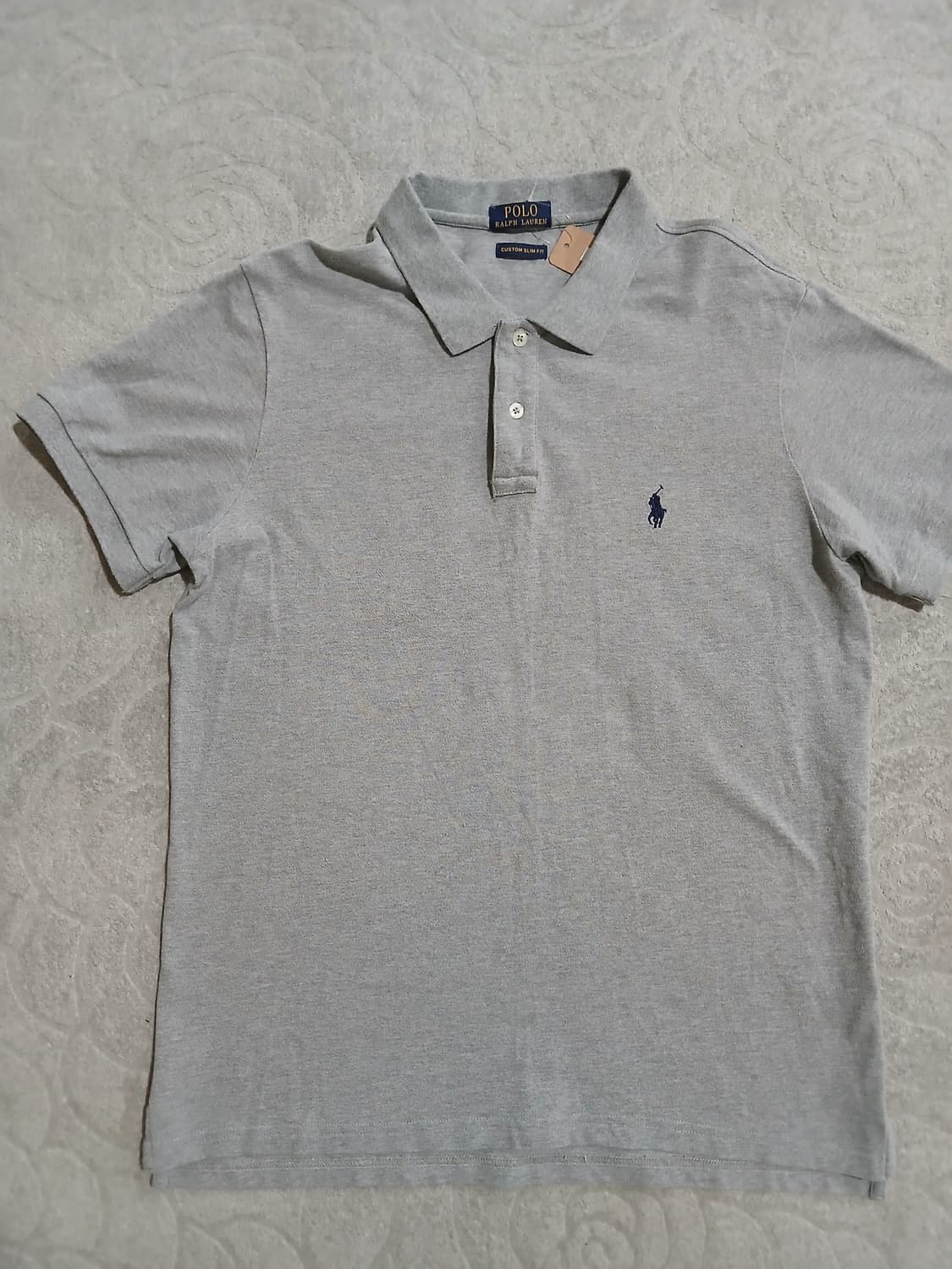 폴로 반팔 카라티 (그레이) L 상품이미지1