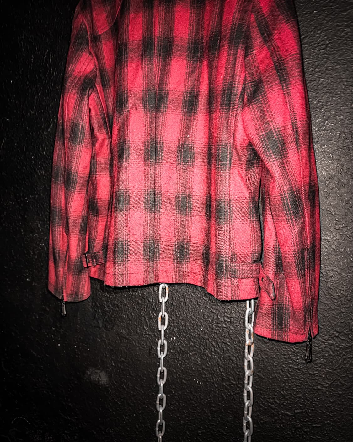 Red Check Riders Jacket 상품이미지7