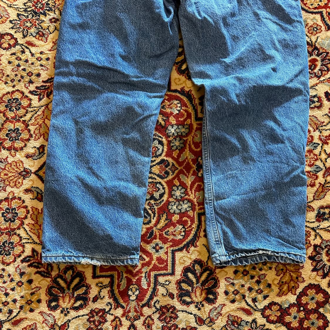 Carhartt B172 릴렉스드 핏 '체크 라이닝' 데님 팬츠  상품이미지8