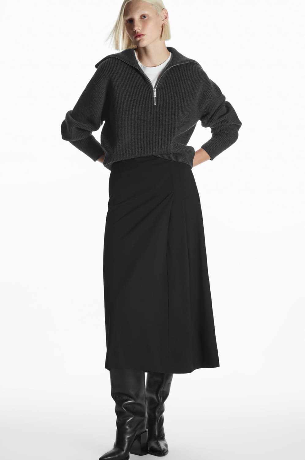 코스 미디 스커트 상품이미지1