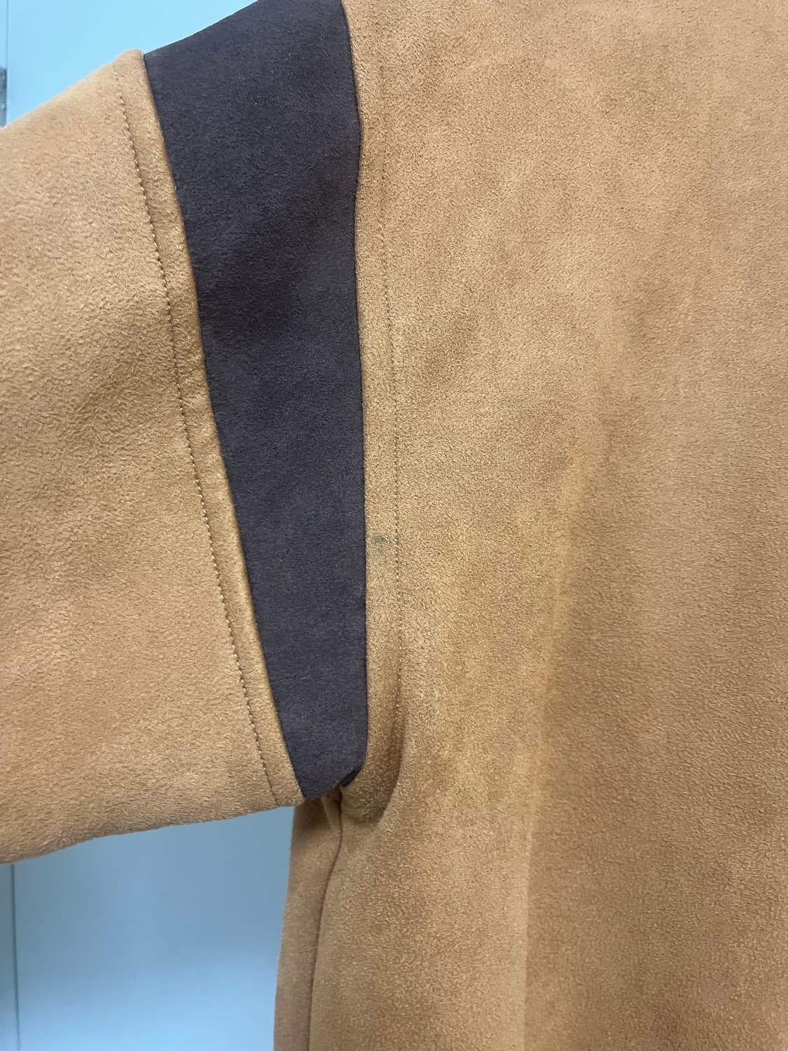 벤 데이비스 스웨이드 봄버 자켓 상품이미지5