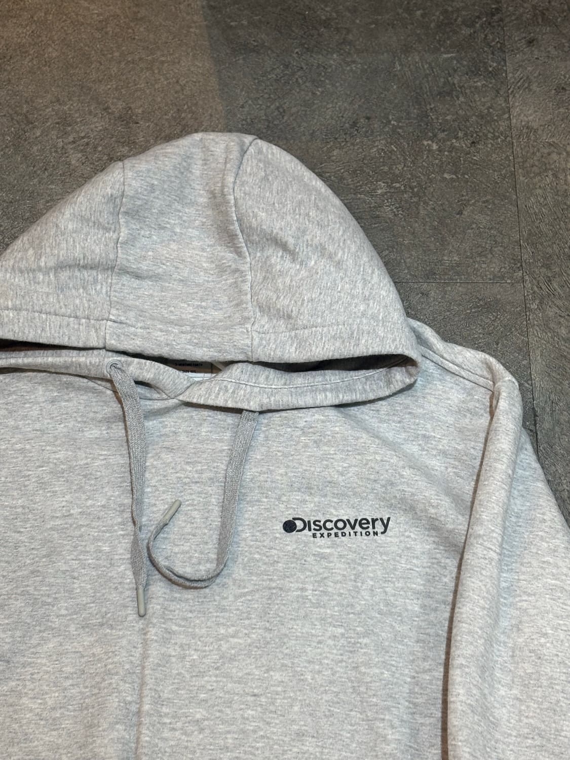 디스커버리 후드티 그레이 XL 상품이미지4