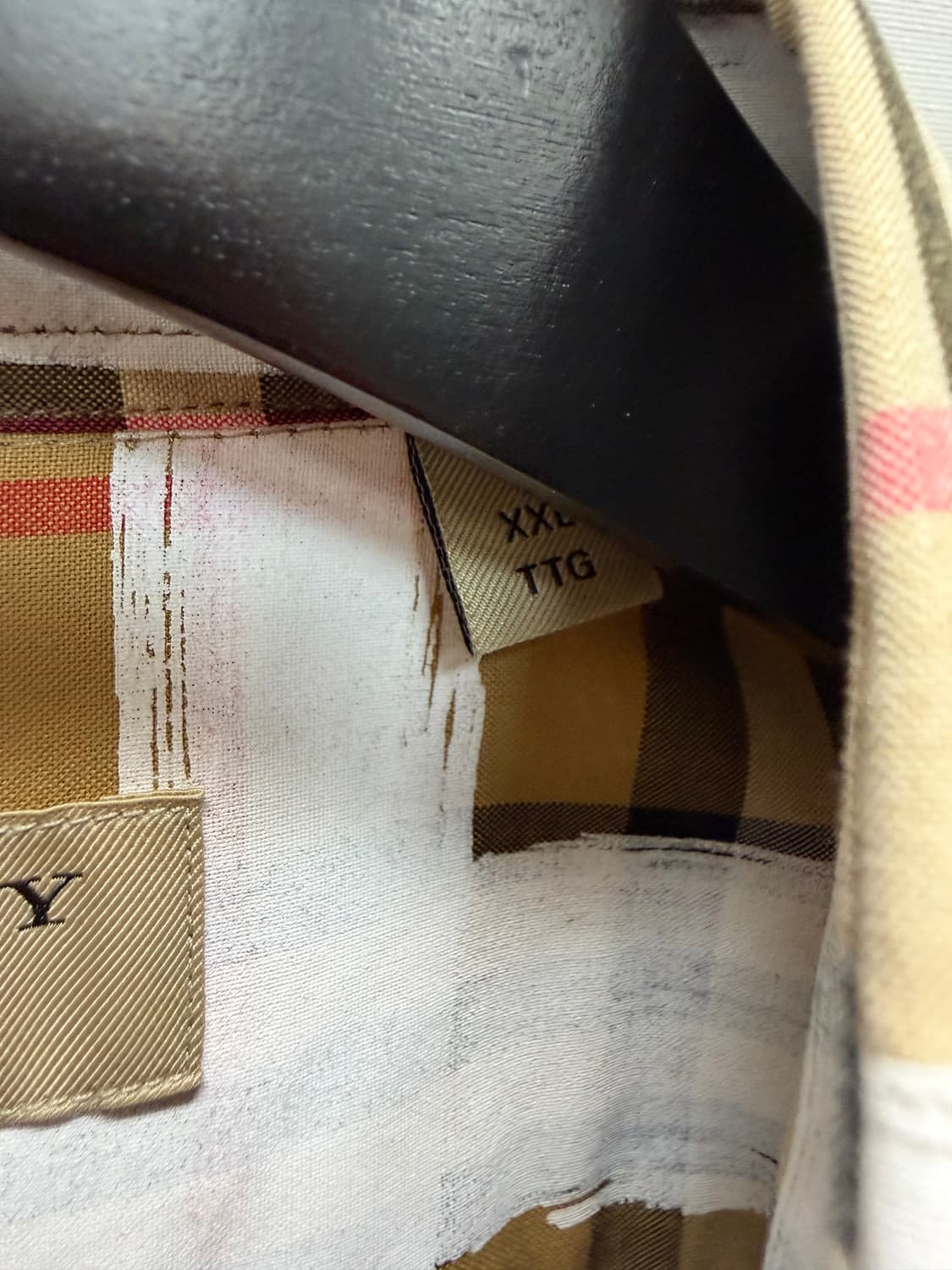 버버리 페인트 빈티지 체크 셔츠 ( 110 ) 상품이미지7