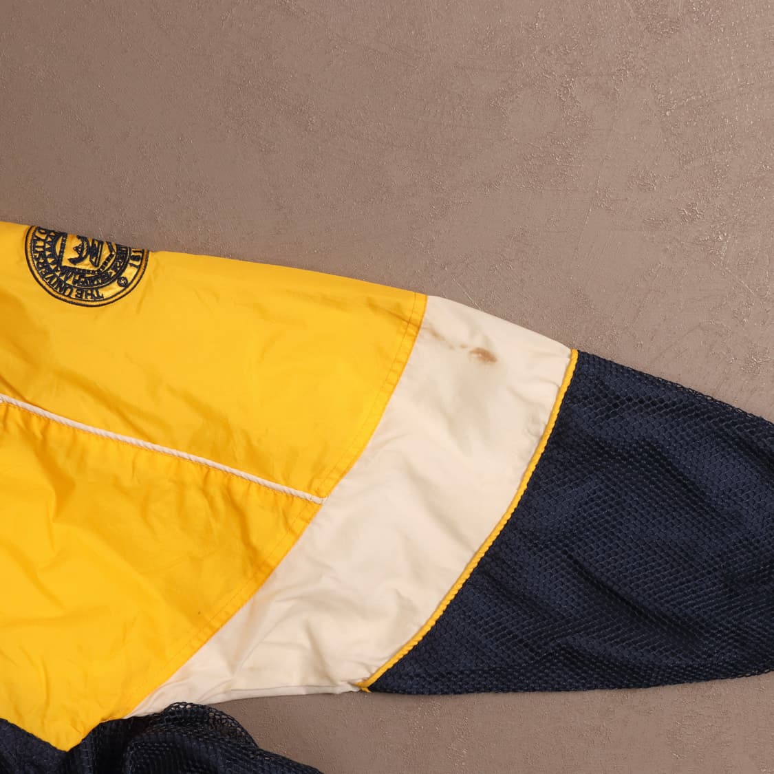 90's USA 컬리지 나일론 바람막이 A1380 상품이미지5