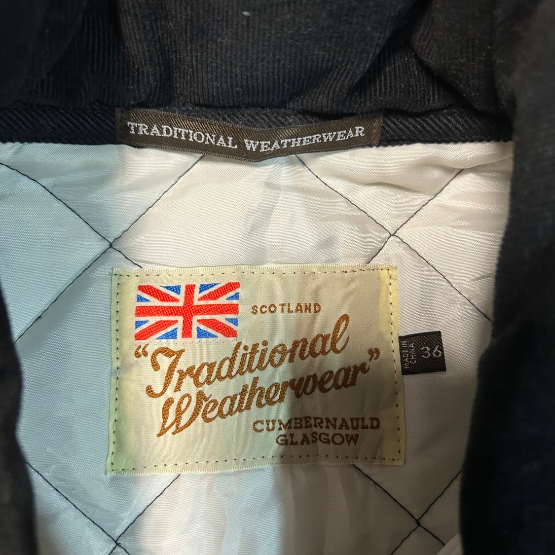 [M] 트래디셔널 웨더웨어 골덴 퀄팅자켓 상품이미지6