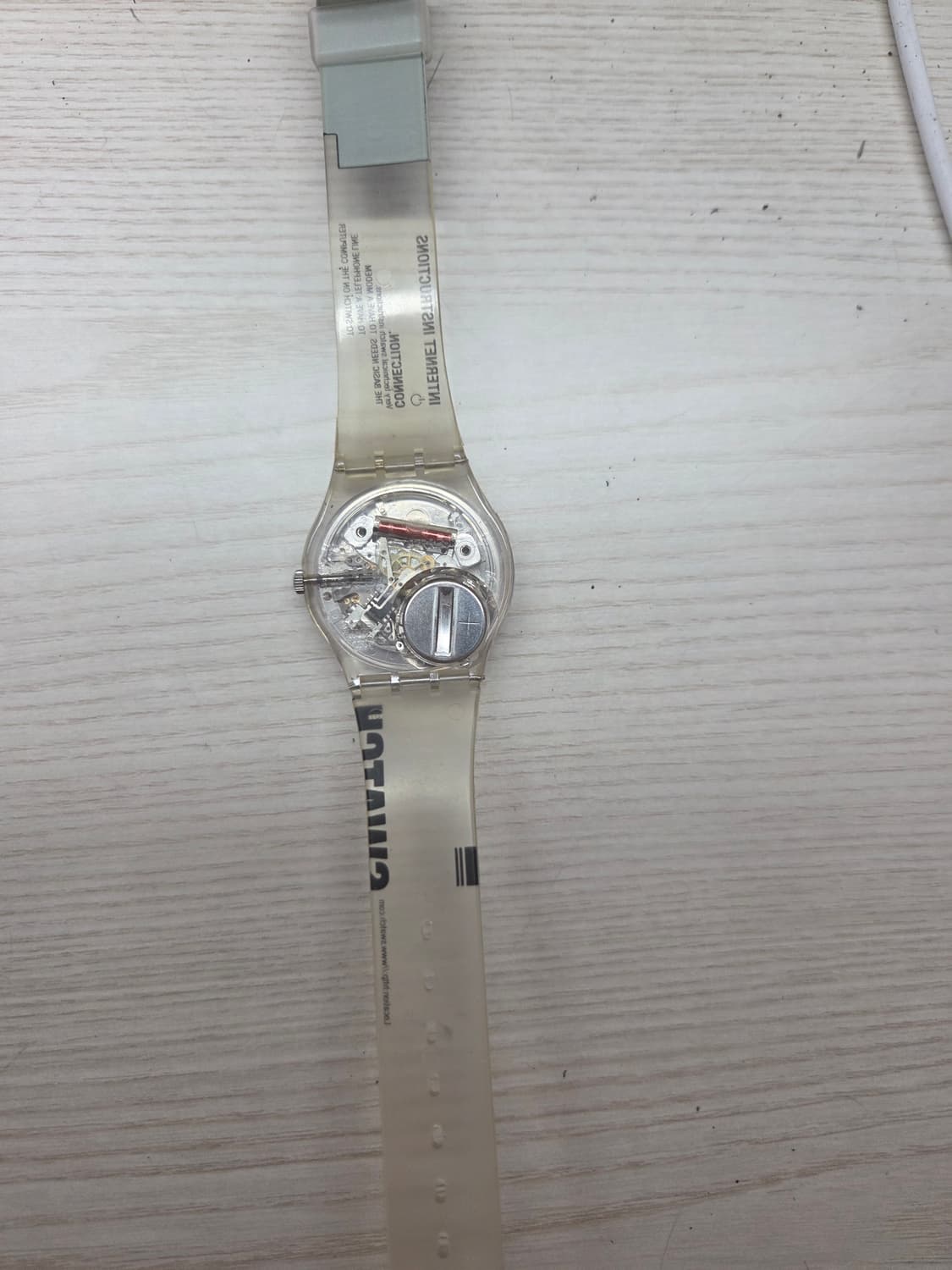 SWATCH quartz skeleton 상품이미지3