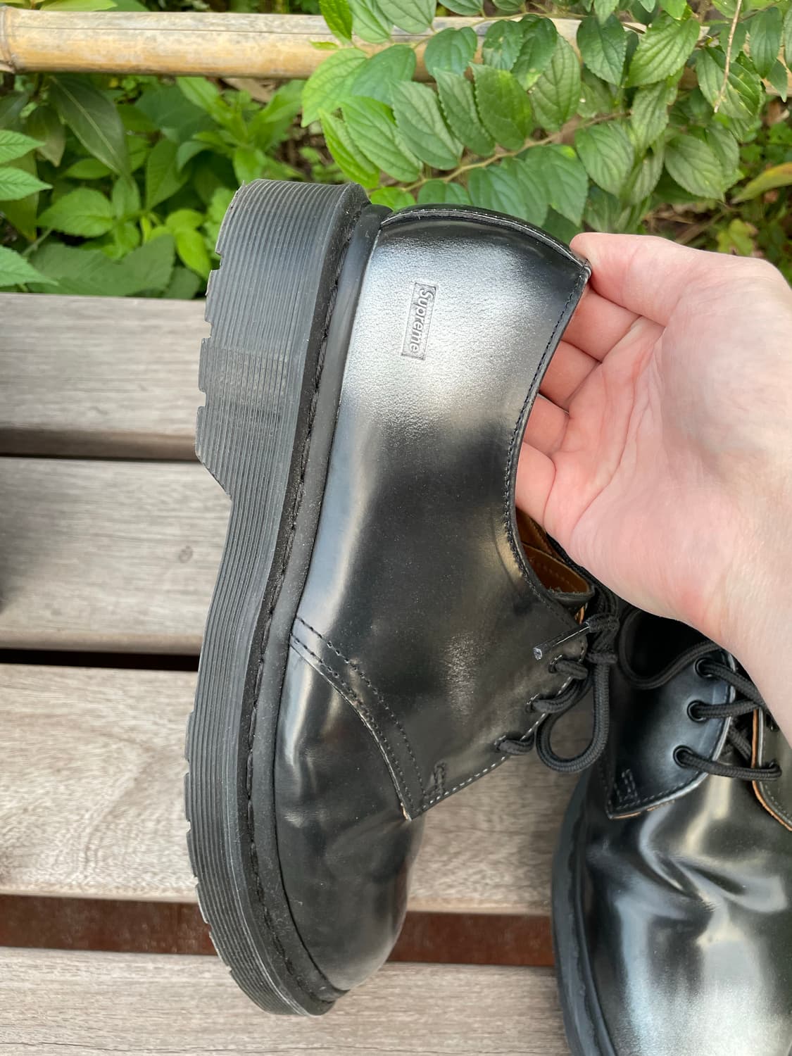 슈프림 x 닥터마틴 1461 황금 사이즈 상품이미지5