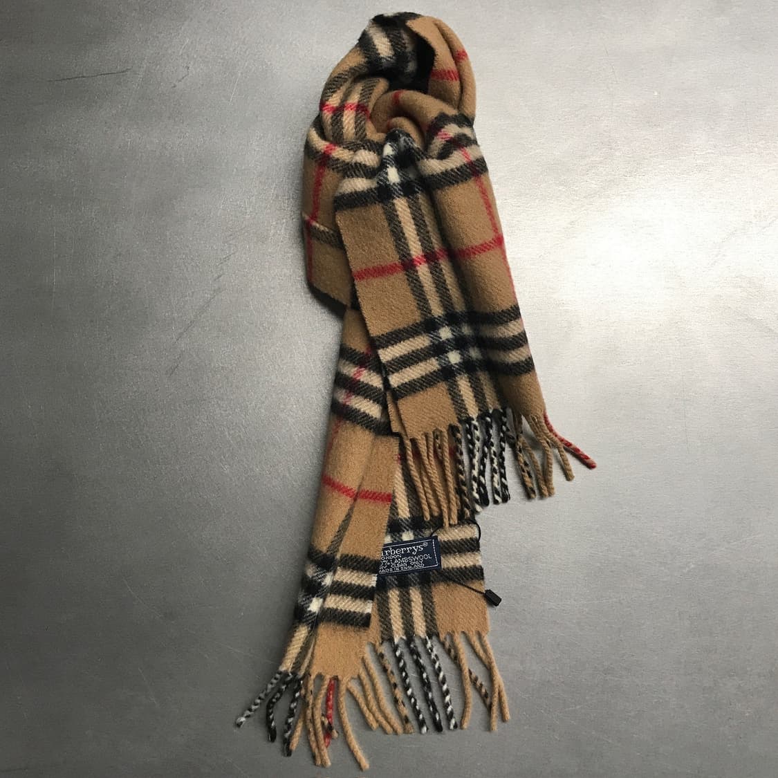 버버리 정품 램스울 머플러 베이지 상품이미지1