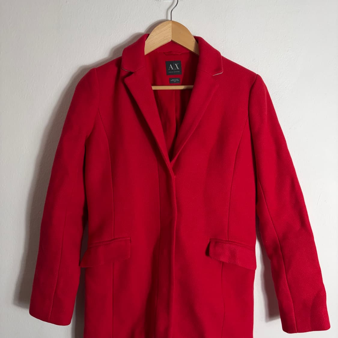AX 아르마니 익스체인지 레드 코트(S) 상품이미지3