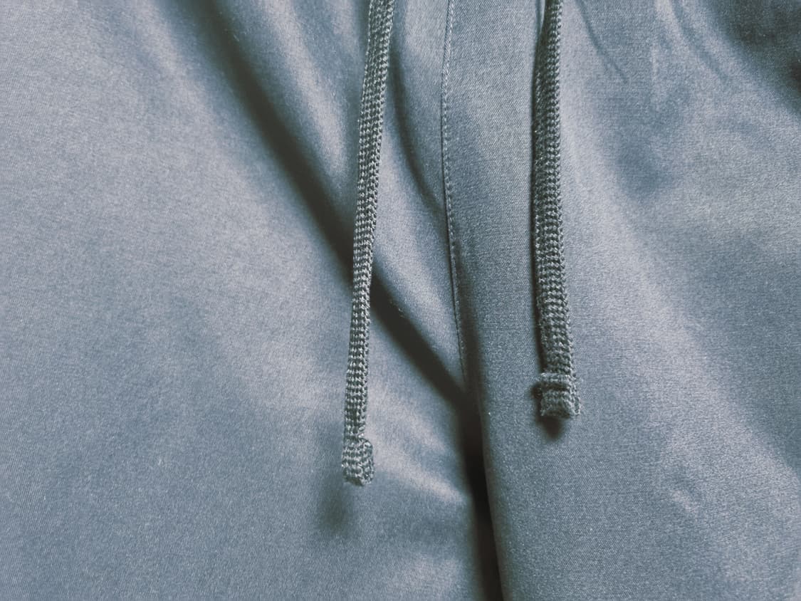 남성XL 2025 나이키 에센셜 언라인드 커프 우븐 팬츠 바지 블랙 검정 상품이미지4