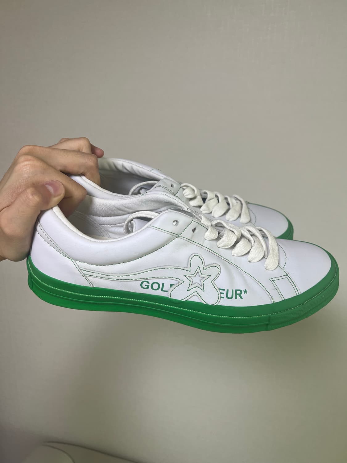 컨버스 x 골프 르 플레르 원스타 로우 켈리 그린 상품이미지1