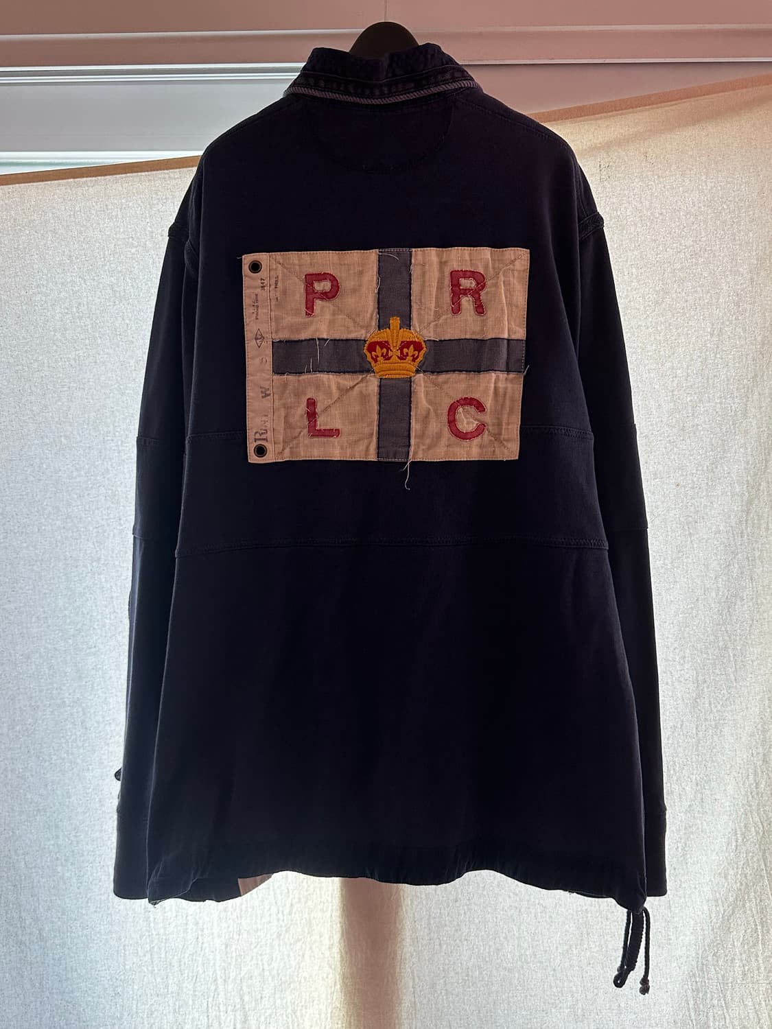 90s 폴로 랄프로렌 네이비 색상의 긴팔 티셔츠 상품이미지2