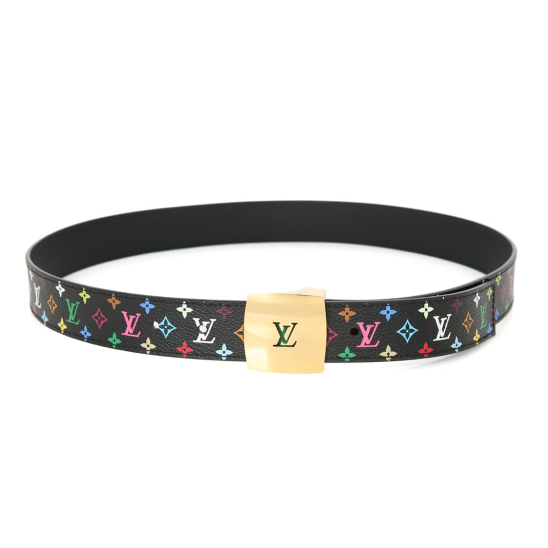 루이비통 무라카미 멀티블랙 벨트 골드 멀티벨트 M9682U 상품이미지4