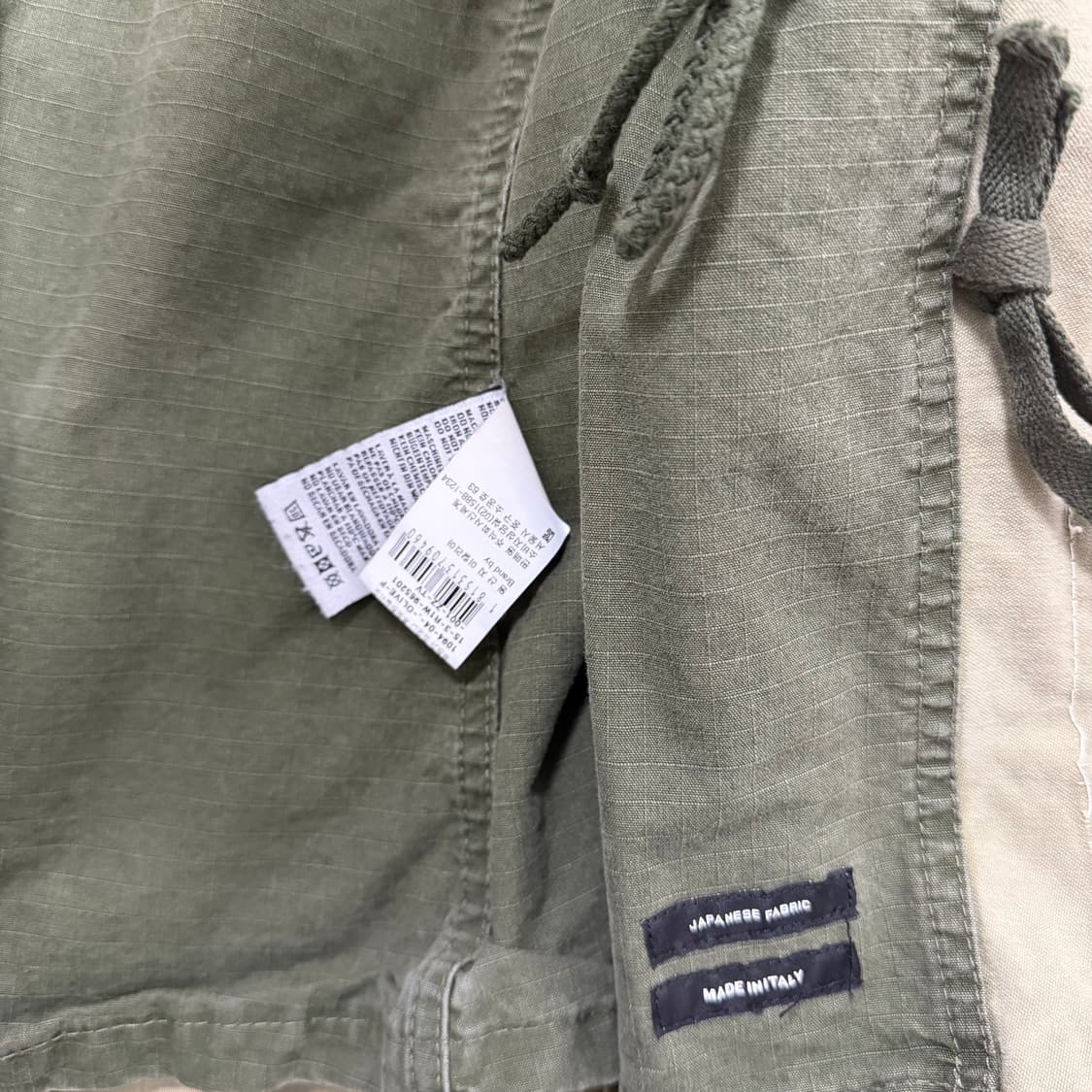 R13 코튼 디스트로이드 밀리터리 빈티지 후드 자켓 상품이미지8