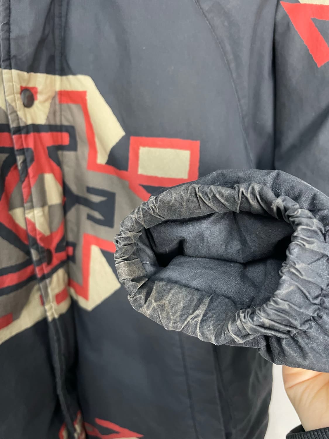 폴로 랄프로렌 나바호 패턴 아즈넥 구스 다운 패딩 H2345 상품이미지6