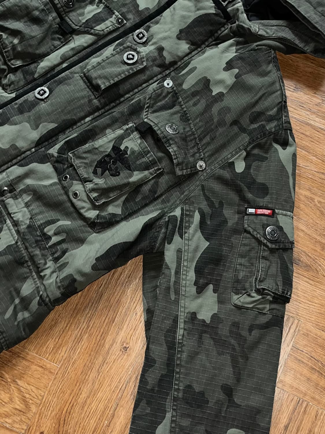 Fubu 밀리터리 카모 디테일 점퍼 상품이미지7