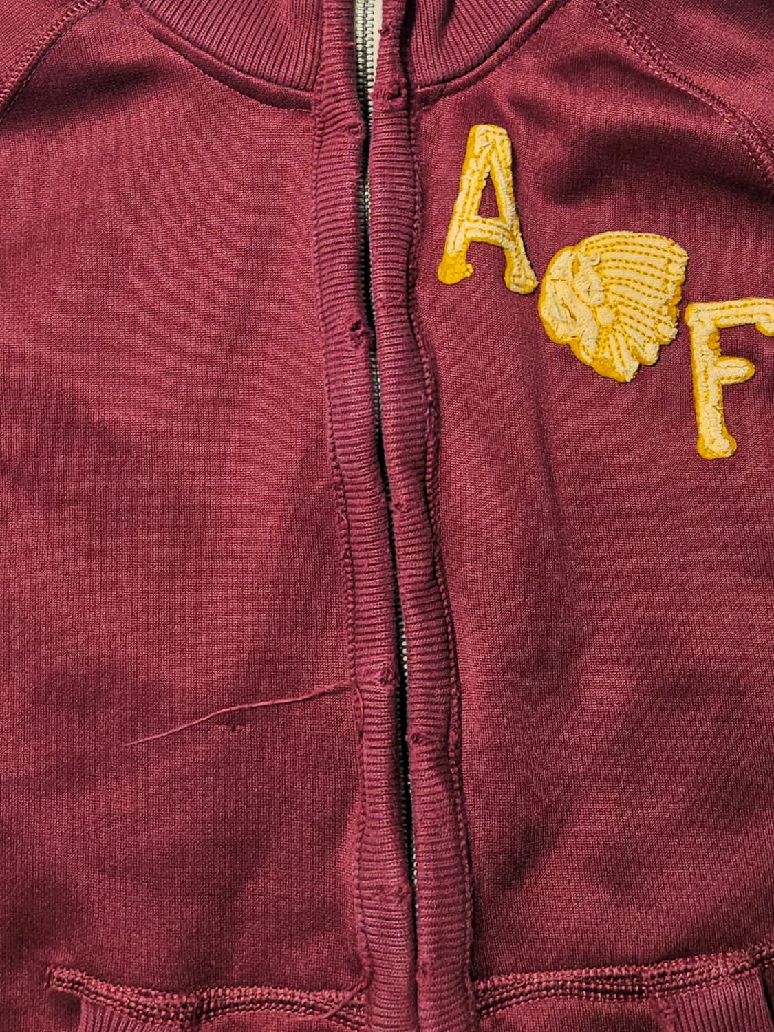 아베크롬비 져지 트랙탑 대장급 자주 버건디 S 상품이미지2