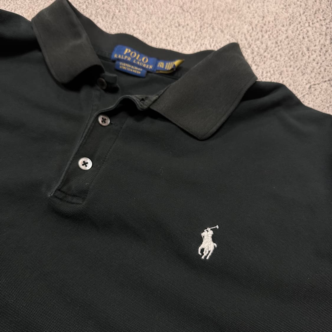 ✨ (바배) 폴로 랄프로렌 차콜 카라 PK 반팔티 상품이미지3