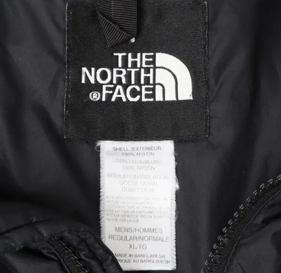 no.110 노스페이스 700 블랙 패딩 조끼  xl  상품이미지5