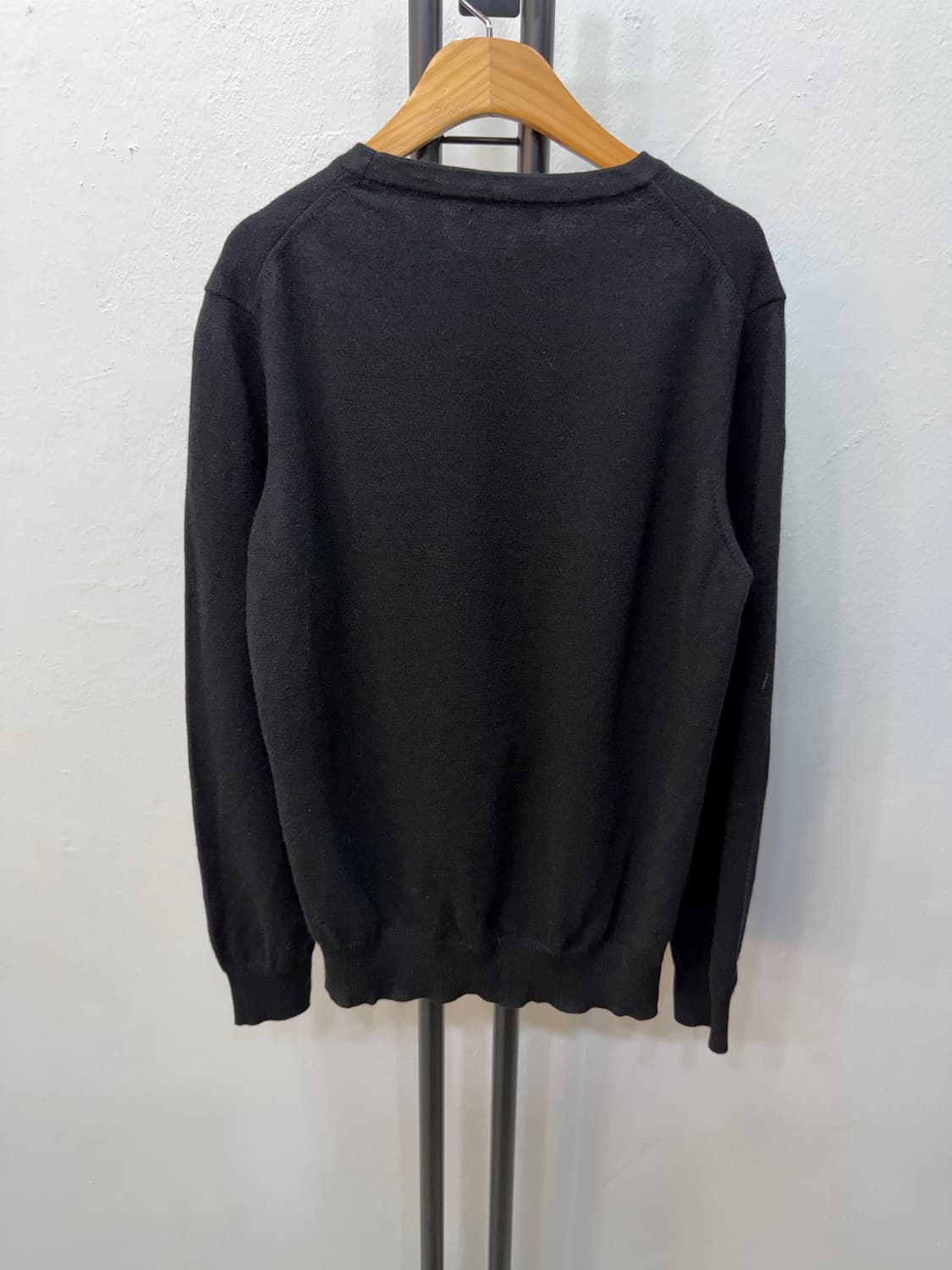 정품) 제이린드버그 남성 블랙 니트 스웨터 XL 상품이미지5