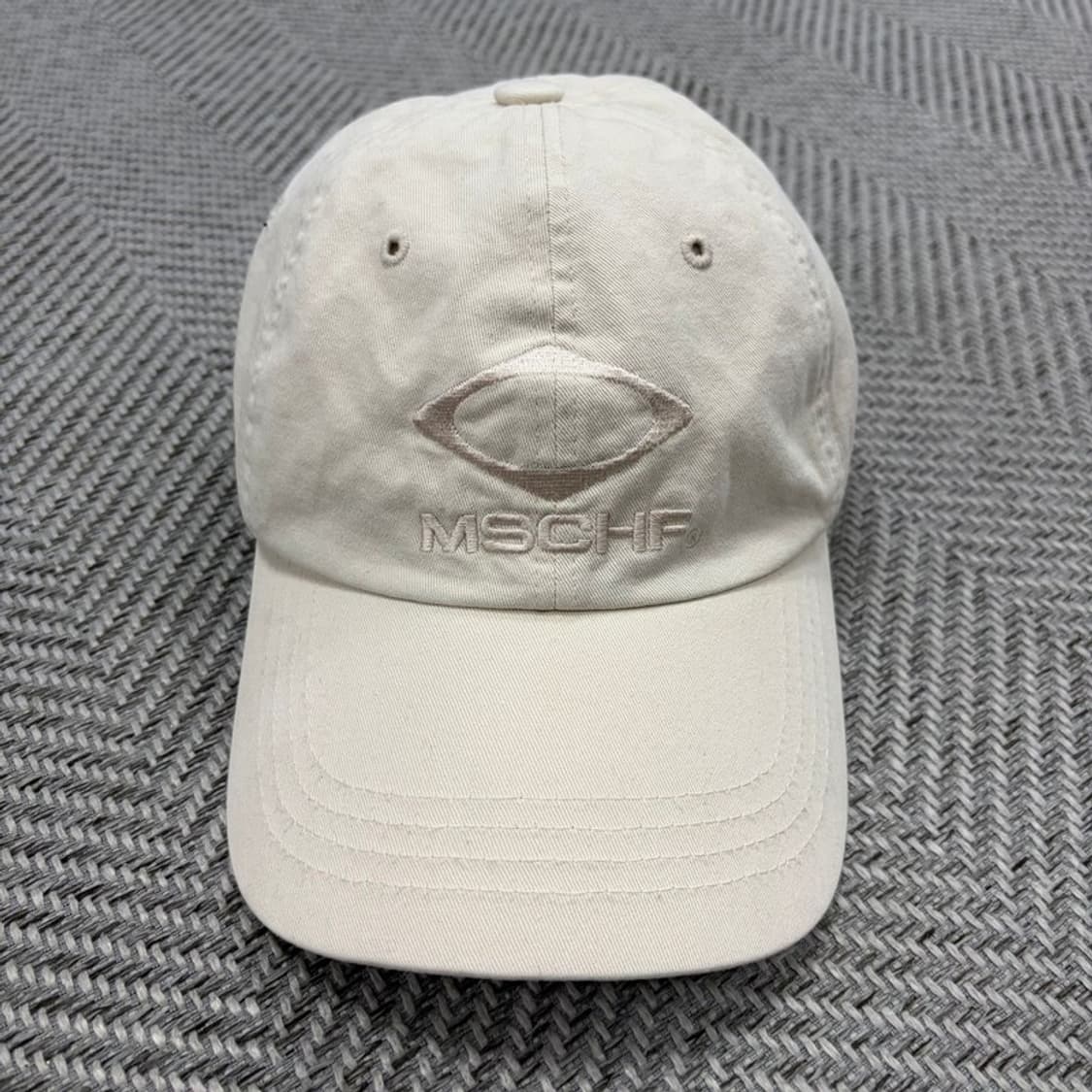 미스치프 로고자수 볼캡 v3130 상품이미지1