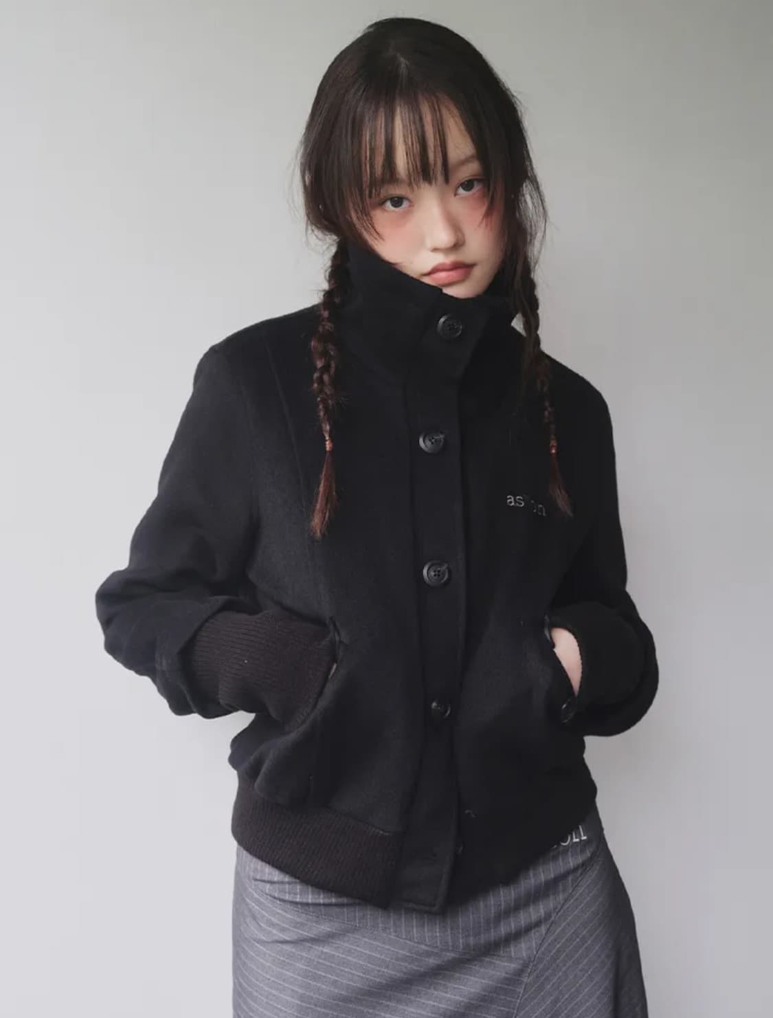 DUMBO WOOL JACKET / BLACK 상품이미지1