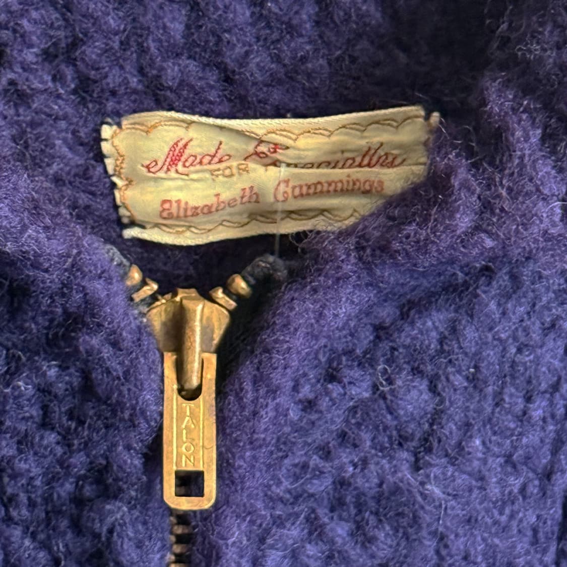 네이비 노르딕 코위찬 니트 가디건 상품이미지4