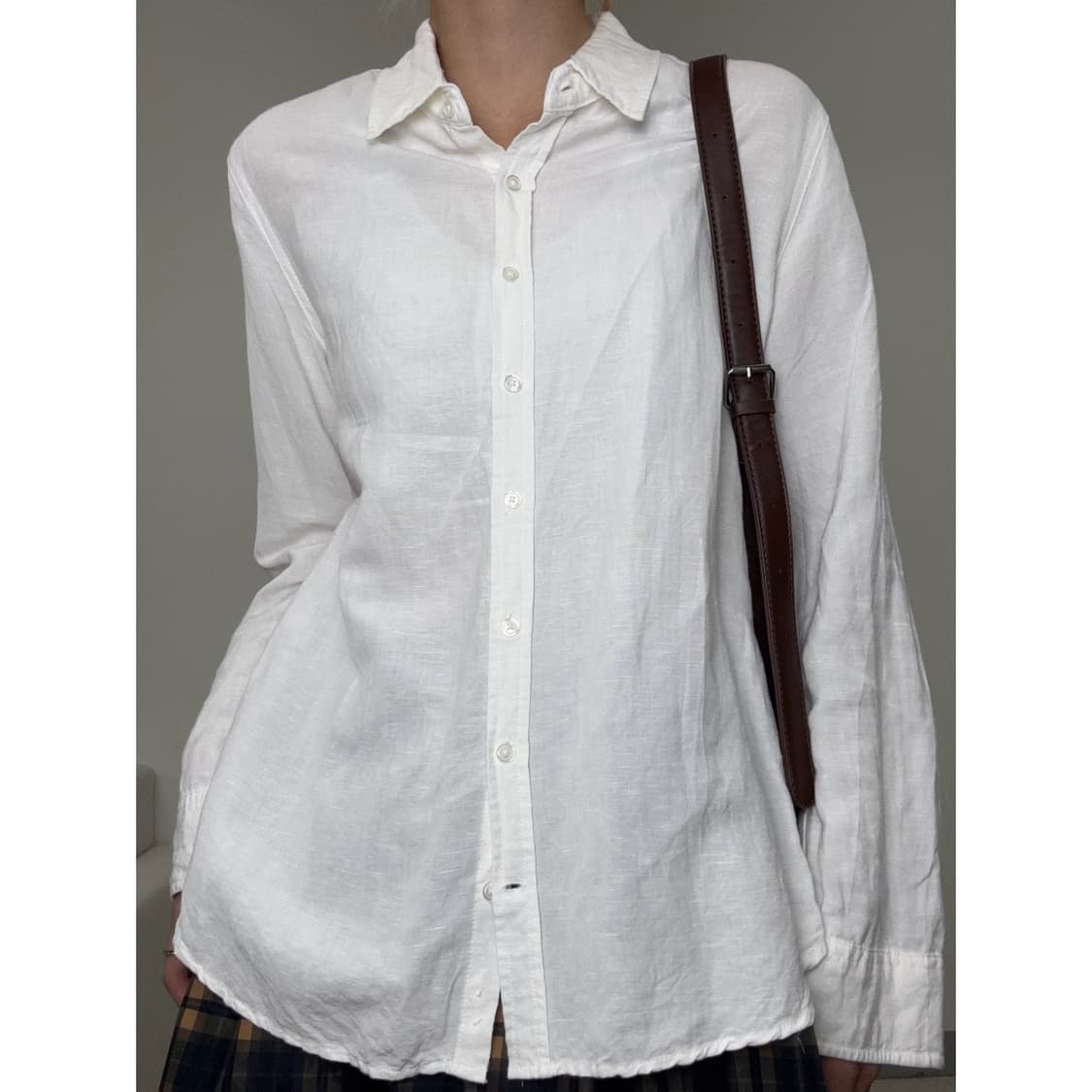 빈티지 아이보리 셔츠 상품이미지1