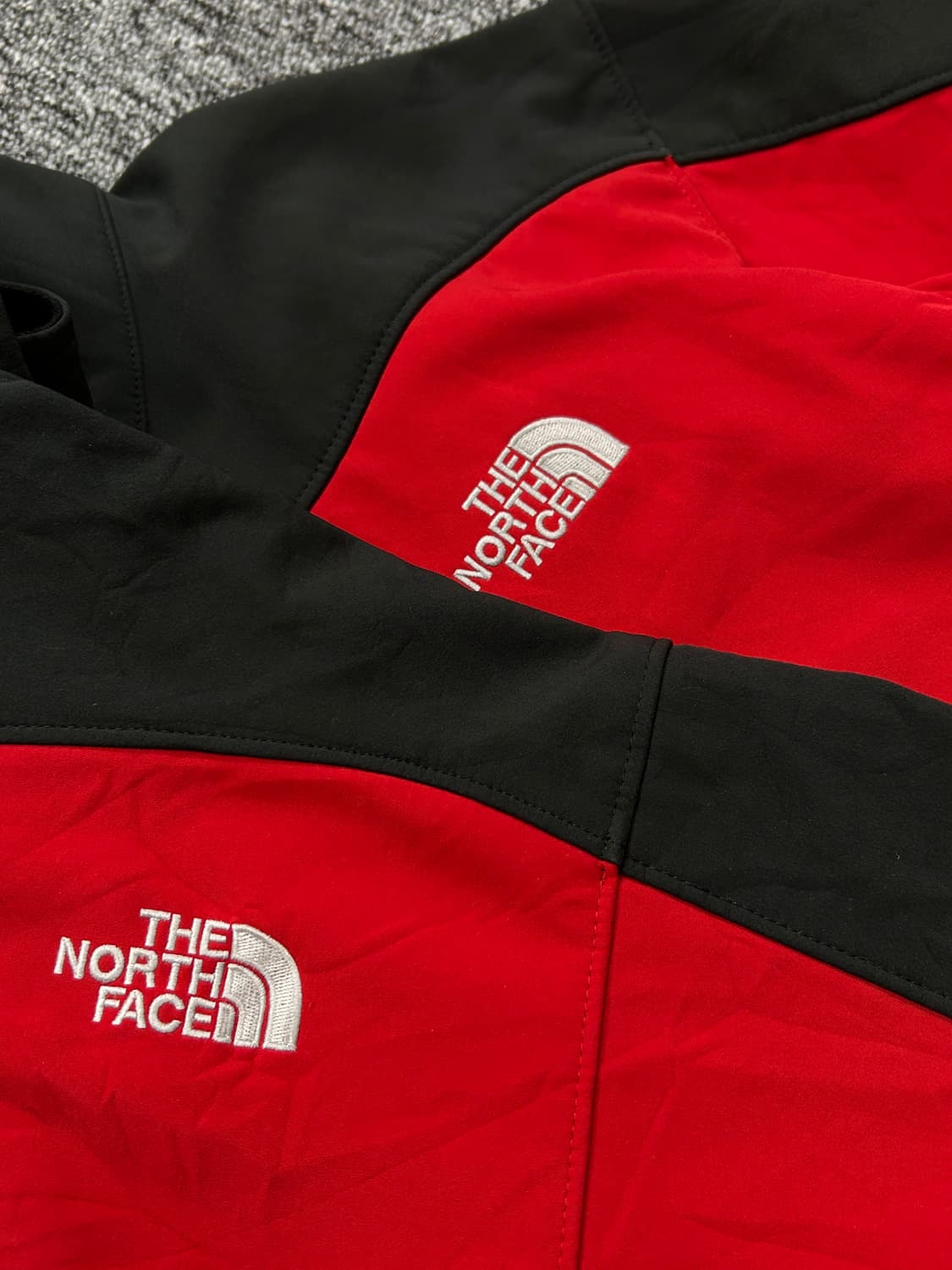 노스페이스 에이펙스 소프트쉘 레드 자켓 L  상품이미지5