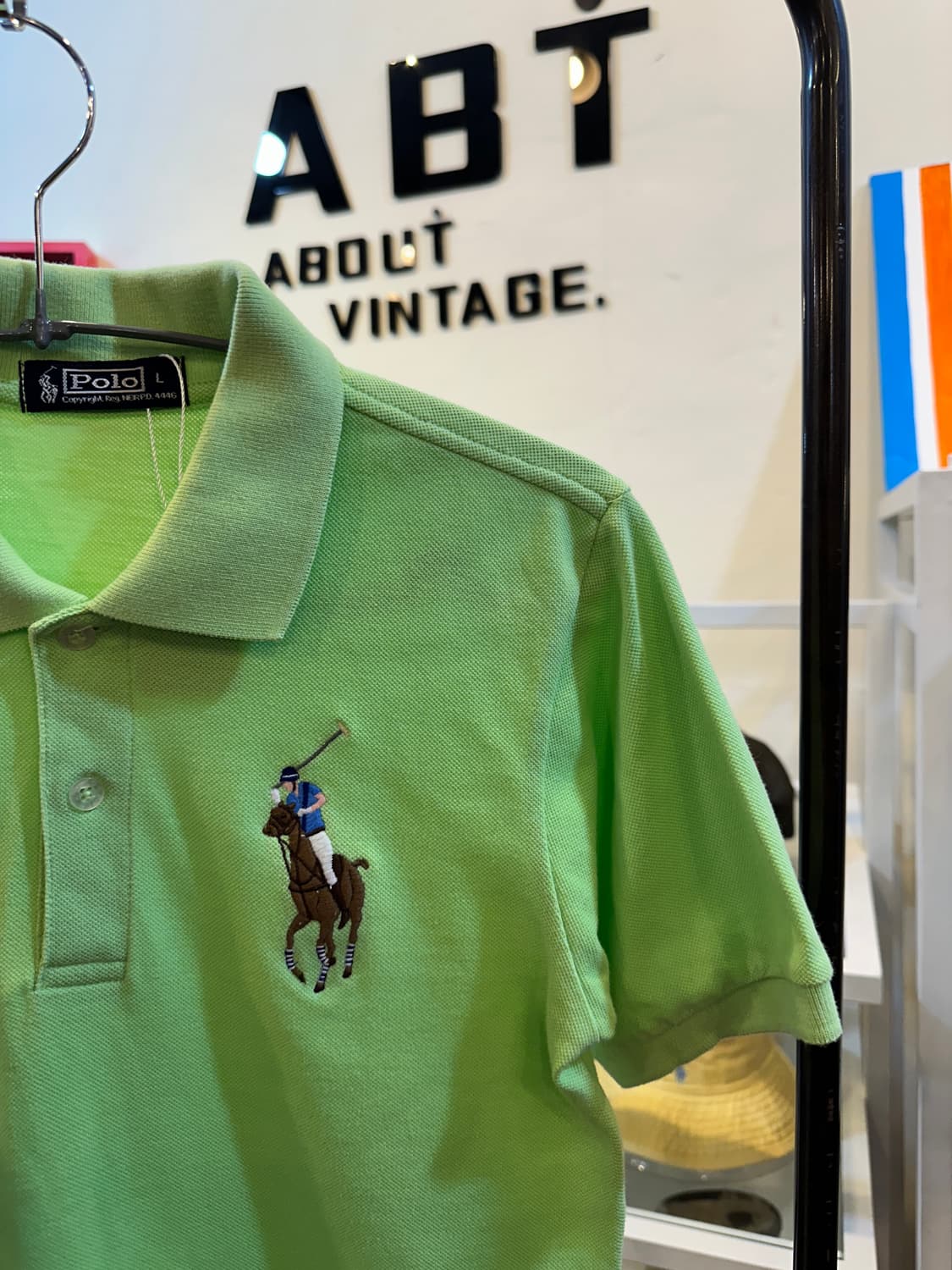 폴로 랄프로렌 빅포니 반팔 카라티 그린 상품이미지2