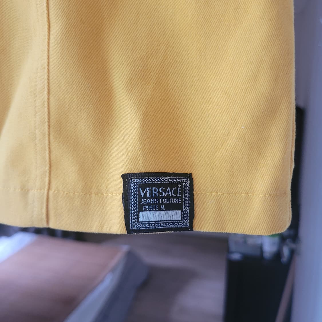 새제품 구형 베르사체 메두사 빅로고 조끼 상품이미지2