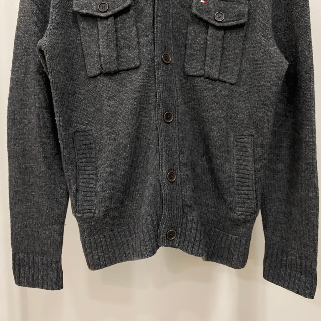 타미힐피거 램스울 아메리칸 캐쥬얼 가디건 상품이미지4