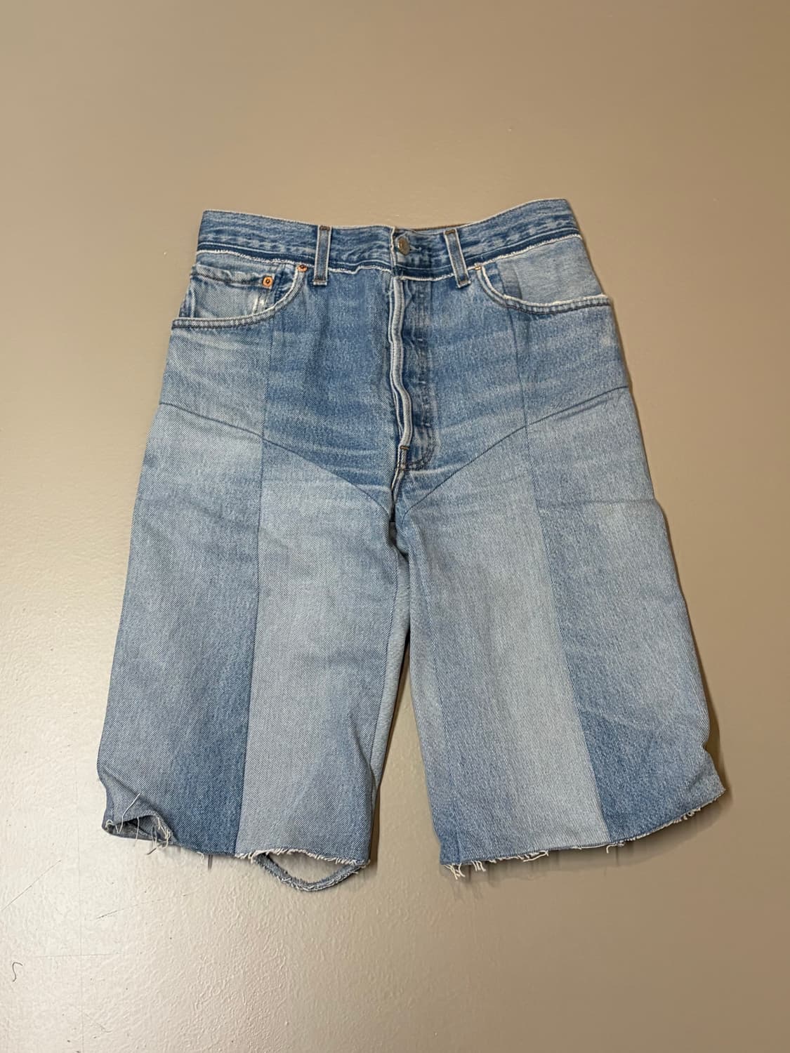 베트멍 리바이스 펨므 리워크진 2018 데님 쇼츠 상품이미지1